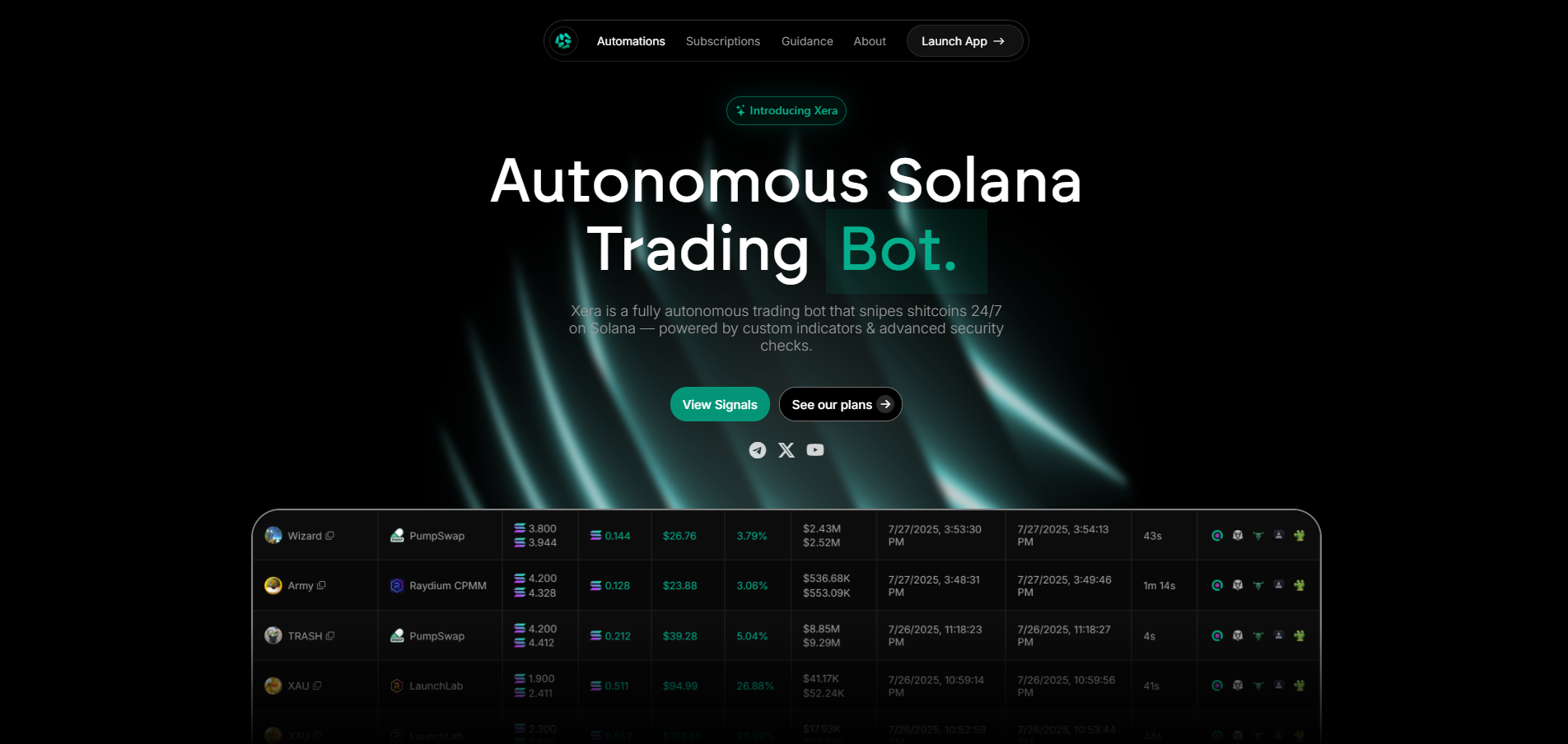 Xera website